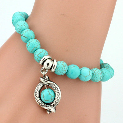 Love vintage charm bracelet