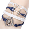 Charm Vintage Multilayer Charm Leather Bracelet