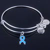 Care For Breast Cancer pink ribbon bangles