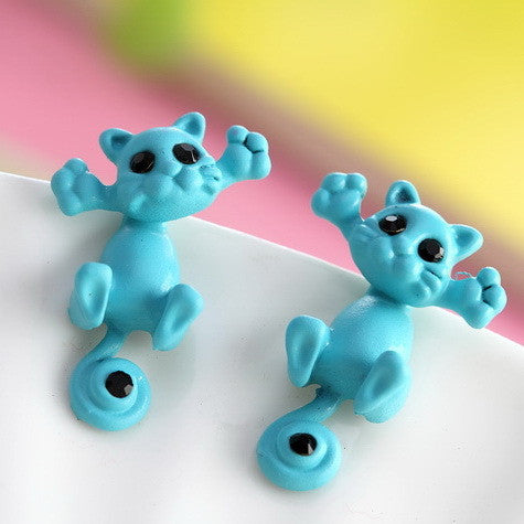 Fashion Lovely Classic Animal Korean  Cute Cat  Earrings