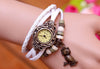 Hot Sales Owl Genuine Cow Leather Bracelet Watch