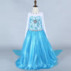 Green elsa costumes Girls