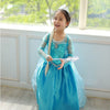 Green elsa costumes Girls