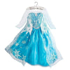 Green elsa costumes Girls