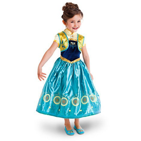 Green elsa costumes Girls