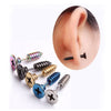 Punk Style Stainless Steel Stud Earrings